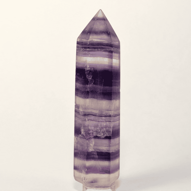 Szivárvány fluorit kristály